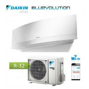 Climatizzatore kit mono parete emura 2 white con wi-fi condizionatore bluevolution a&#43;&#43;&#43; 9000btu sb.ftxj25mw/rxjm