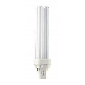 Lampadina lampada fluorescente compatta senza alimentatore integrato master pl-c 18w/840 /2p 1ct/5x10box master pl-c 2pin 18 w