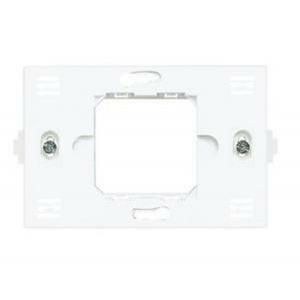 Light - supporto a 2 moduli per placche quadre n4719