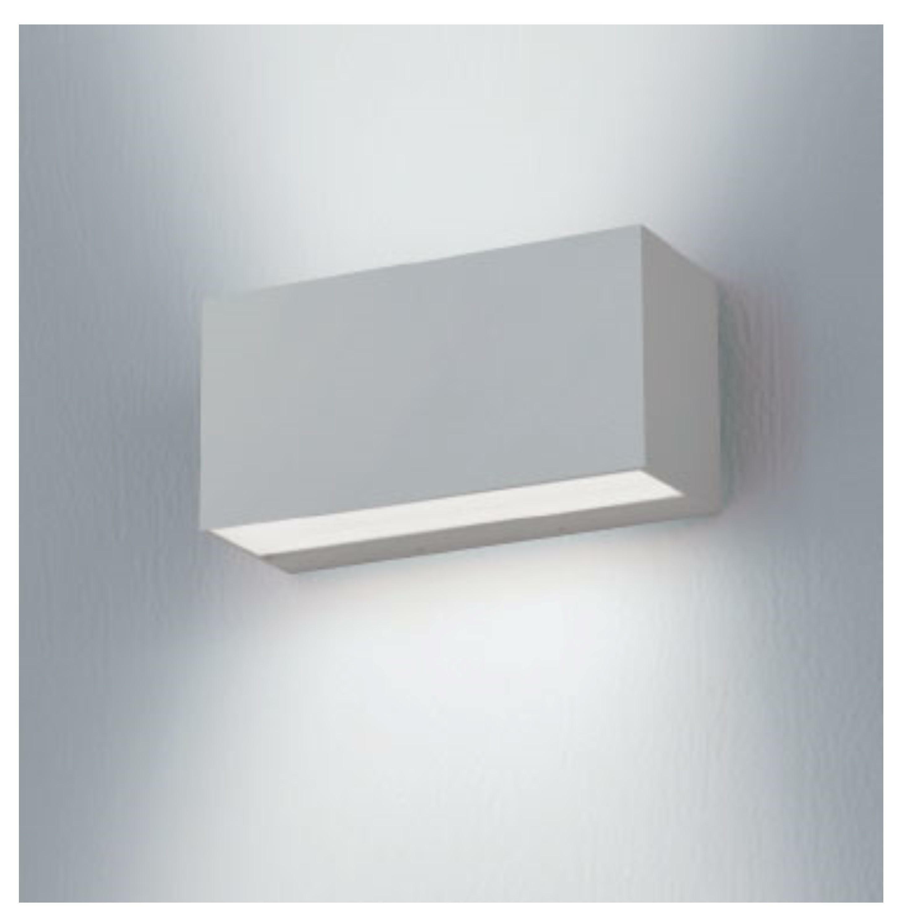 nobile illuminazione nobile illuminazione applique bid 2x15w 4k 85/85 ip65 230v bianca ba20/2a/4k/w - foto 1