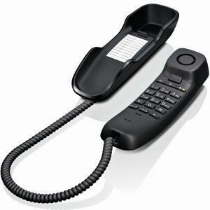 Telefono a gondola compatto 9 suonerie nero da210black