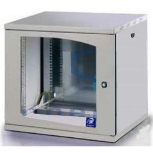 Armadio monoblocco smontabile oer installazione su parete o a pavimento h655xl600xp420 12u gr 2010034