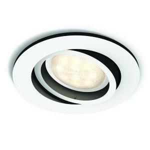 Milliskin faretto  incasso connesso rotondo 1 hue white led inclusa 5041131p8