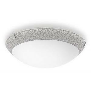 Ballan plafoniera bronzo in vetro led bianco caldo 311404416