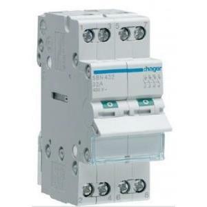 Interruttore non automatico 4 poli 32a 2 moduli sbn432