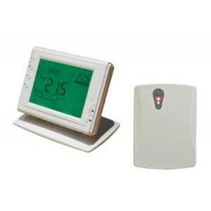 Cronotermostato digitale wireless con display 3,8