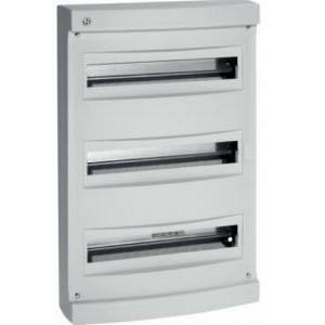 Centralino standard ip40 std54 moduli grigio parete